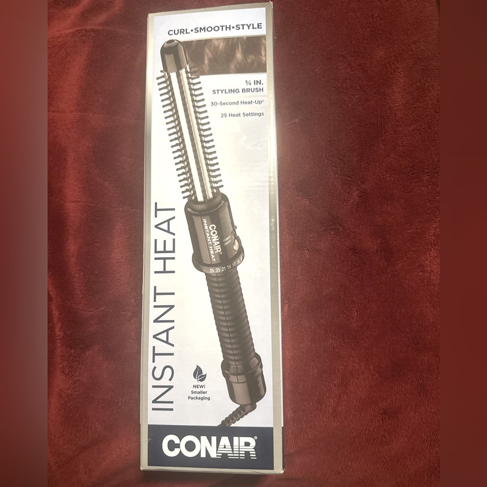 Conair Brush Instant Heat Styling  3/4 inch.